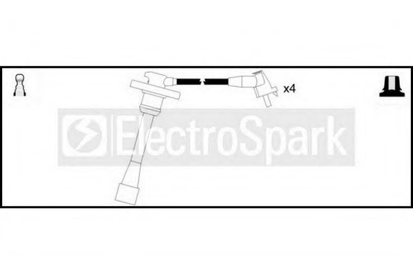 STANDARD OEK243 Ignition Cable Kit